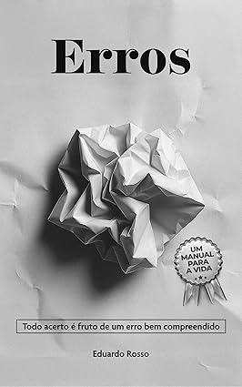 Capa do livro Erros, de Eduardo Rosso